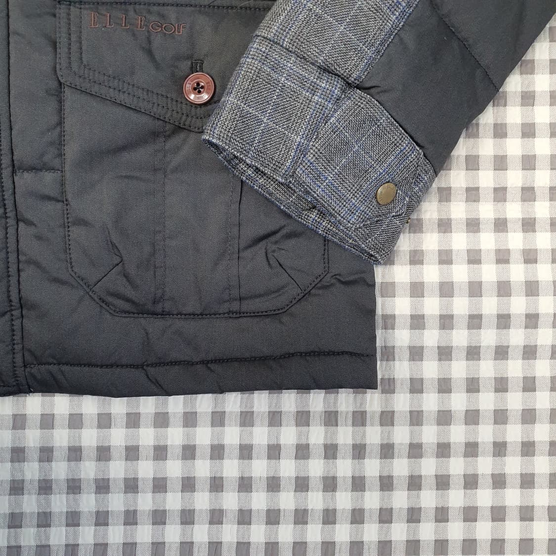 엘르 골프 오리털 패딩 남자95 상품이미지3