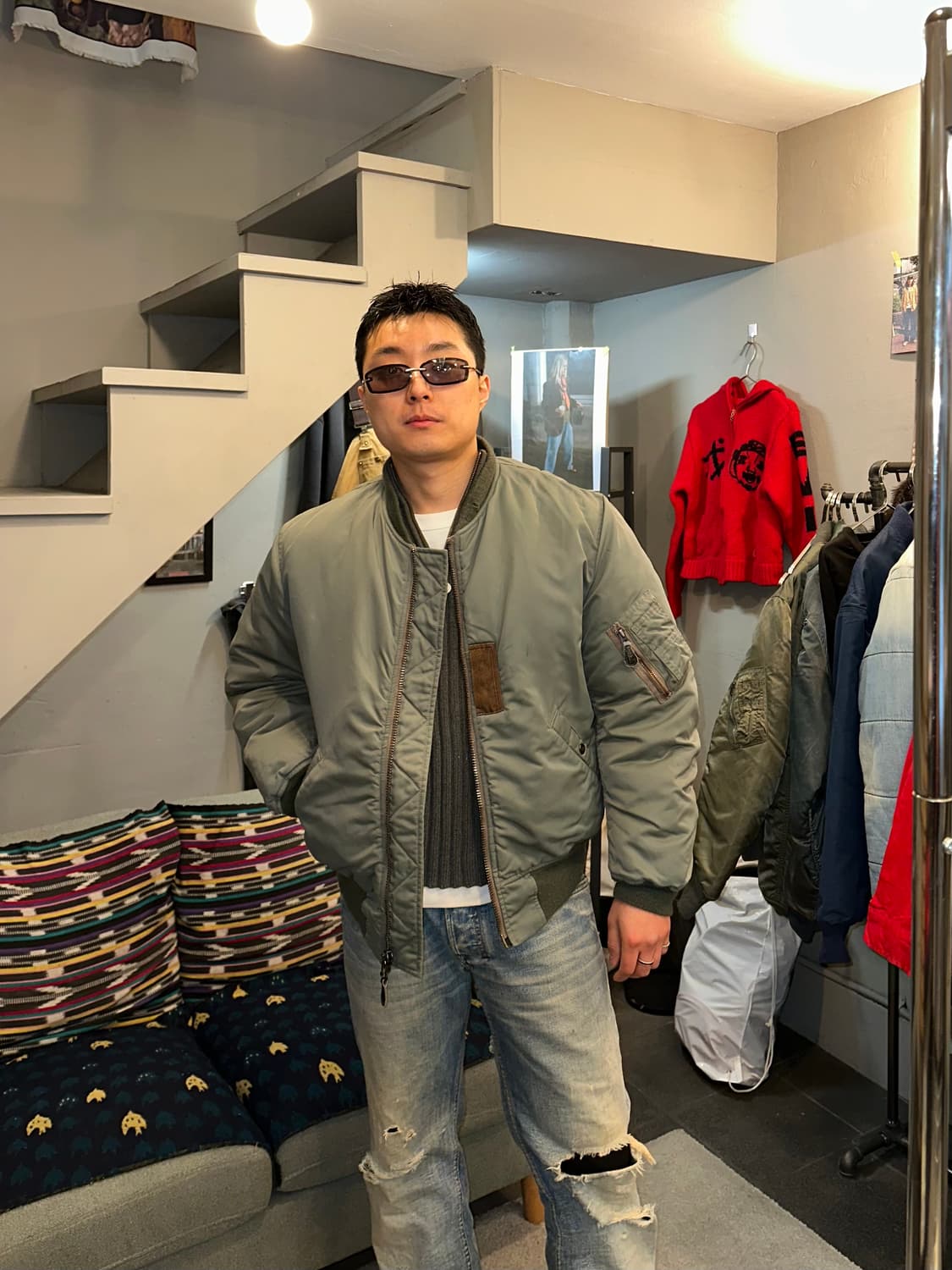 Cab Clothing ma-1 reissue Usaf flight  상품이미지2