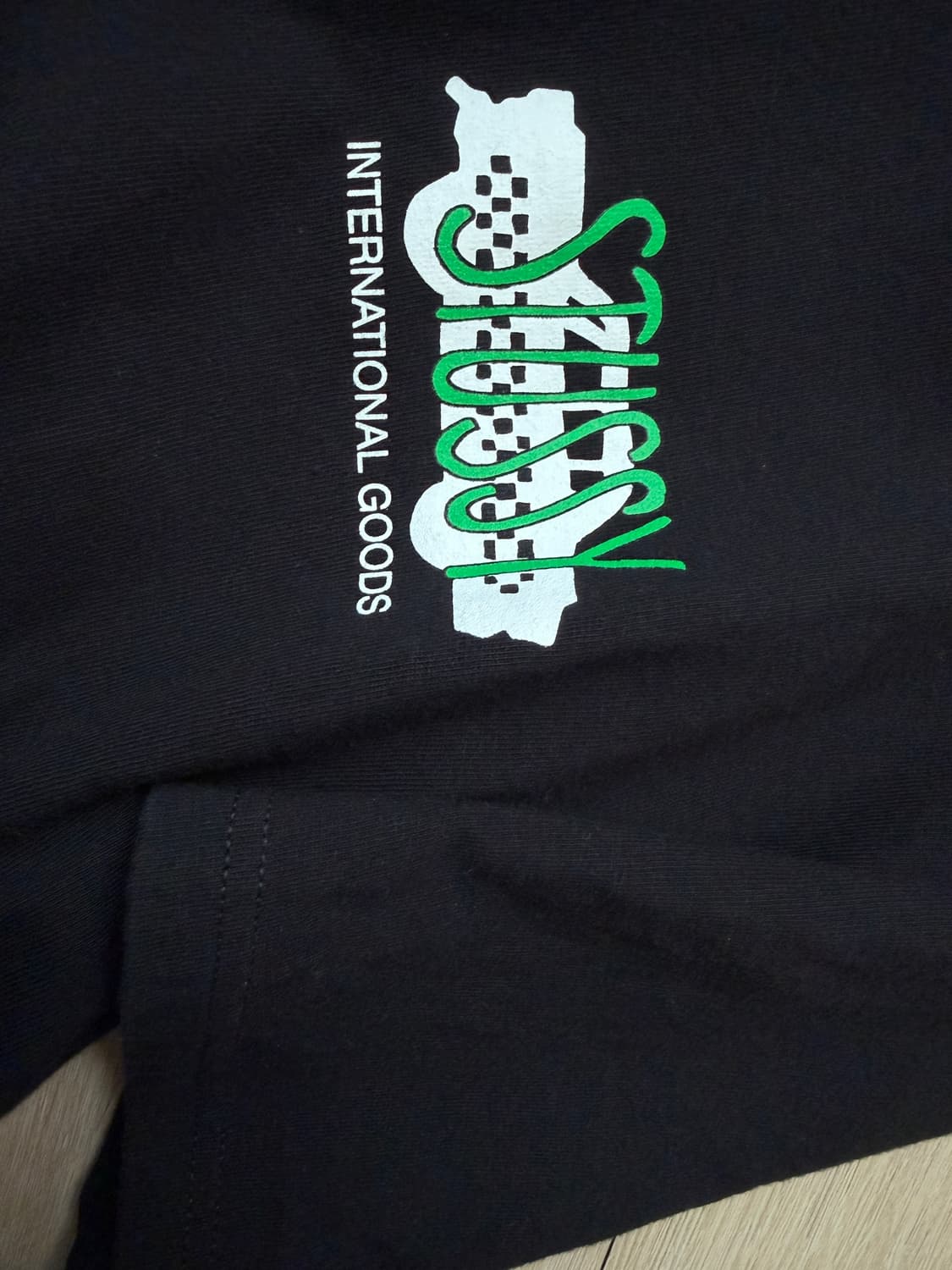 스투시 택시 티셔츠 블랙 L 상품이미지7