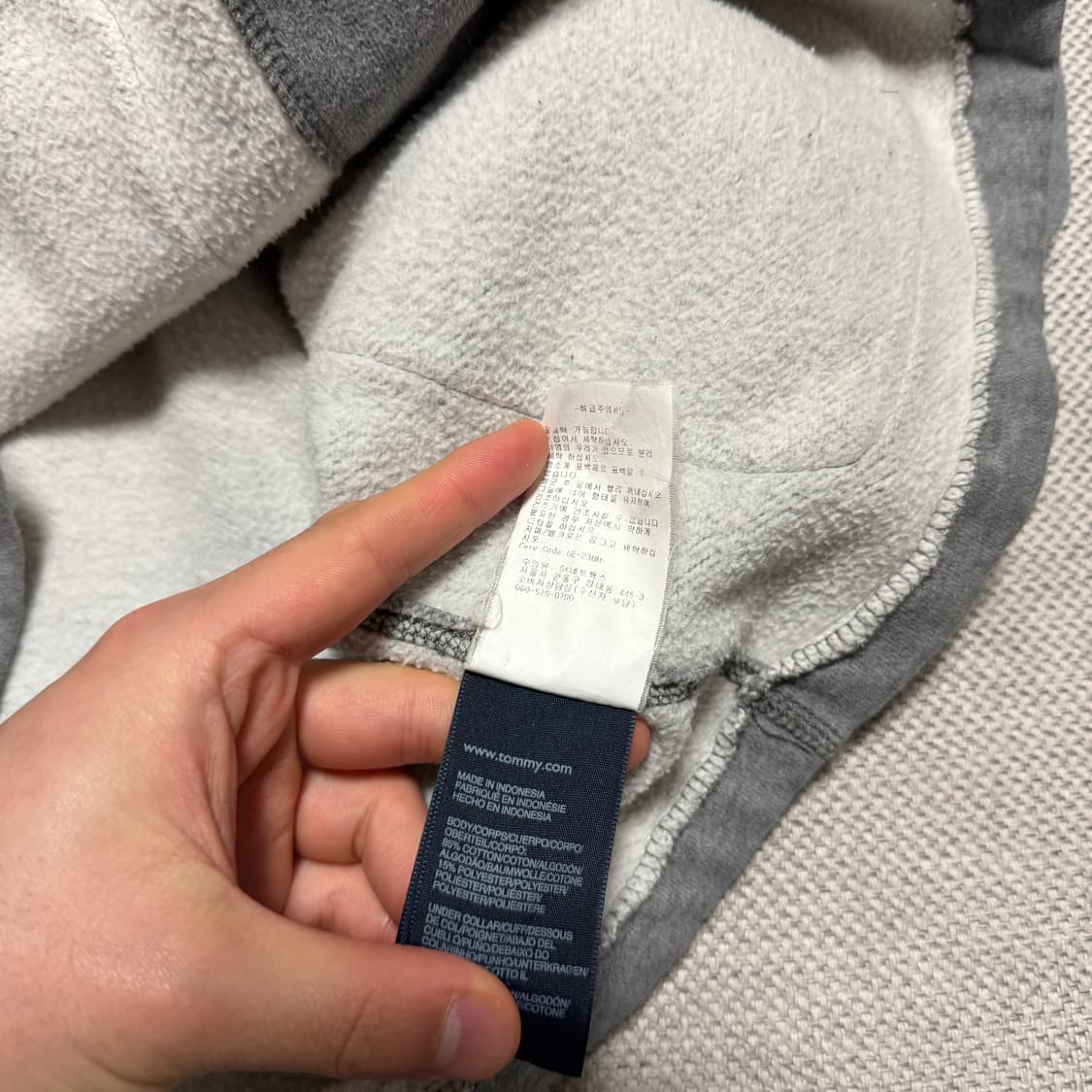 타미힐피거 카라 가디건 자켓 상품이미지4