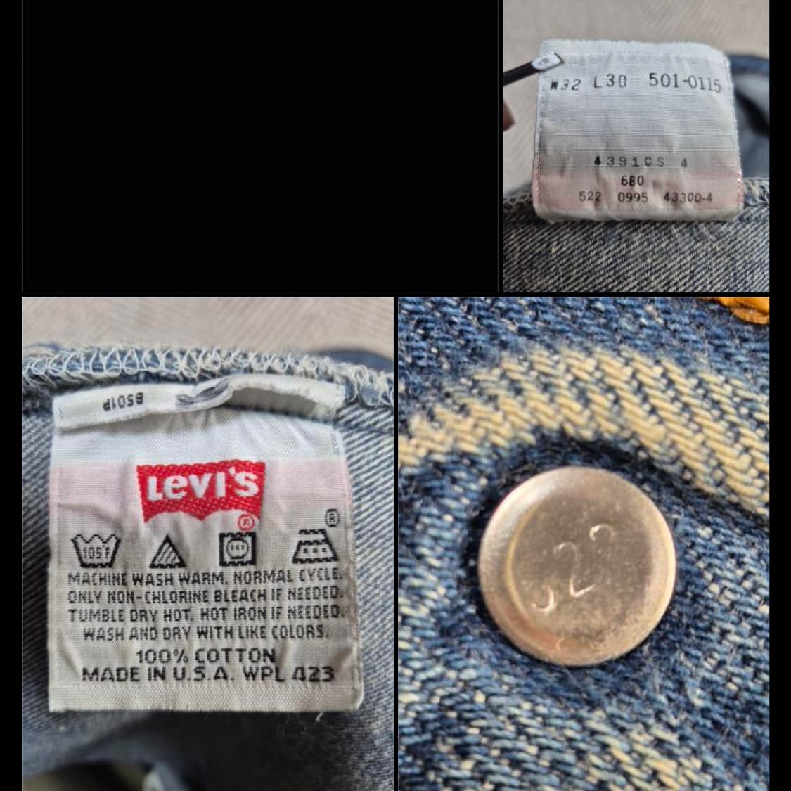 90s 미제 501 상품이미지6