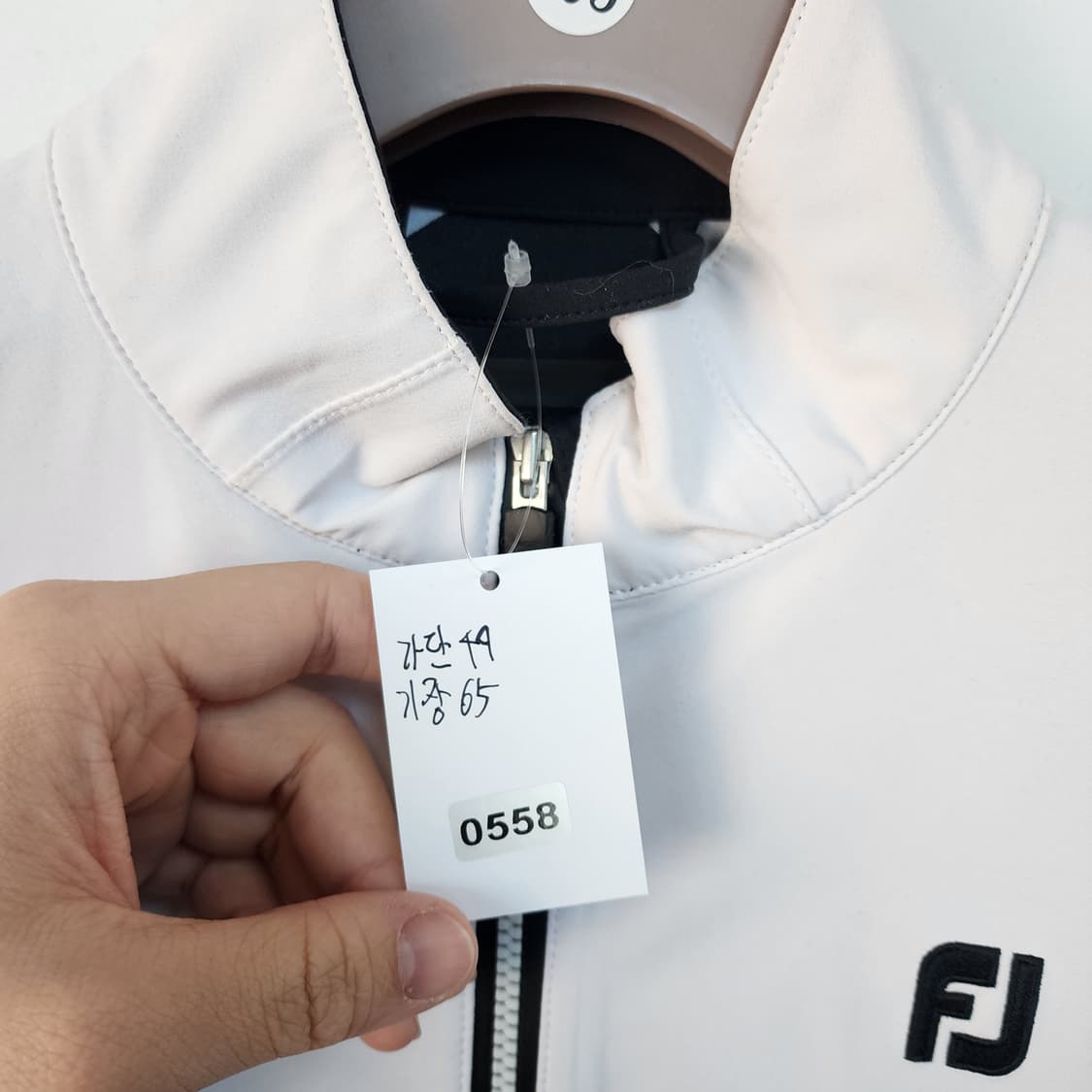 FJ 풋조이 바람막이 자켓 블랙/화이트 상품이미지6