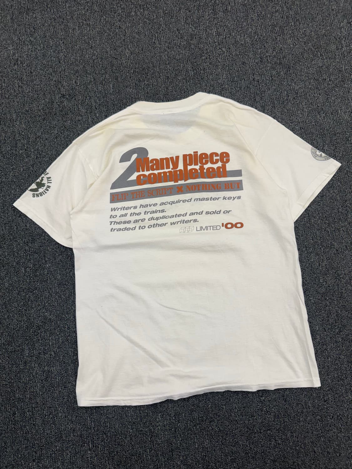 L)F.T.S Surplus 빈티지 프린팅 반팔 상품이미지6