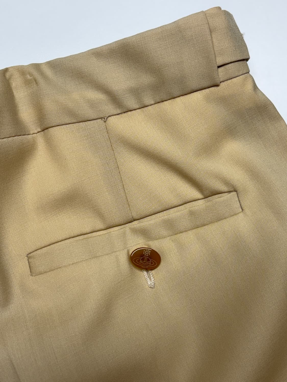 90's 비비안 웨스트우드 맨 런던 포토패치 수트/하의 상품이미지6