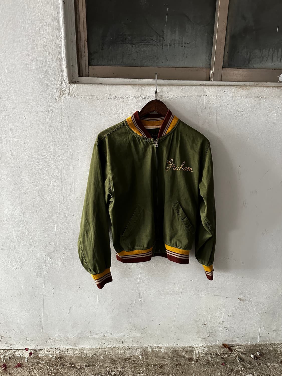 Sugar Cane Sportswear 레터링 스윙탑 상품이미지2