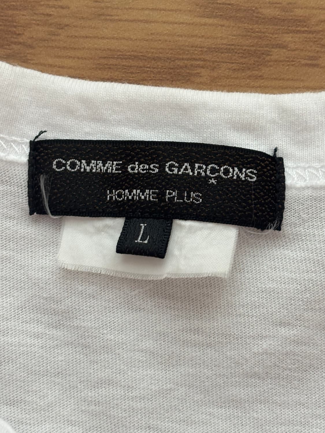 꼼데가르송 옴므 플러스 프린팅 티셔츠 L 상품이미지5