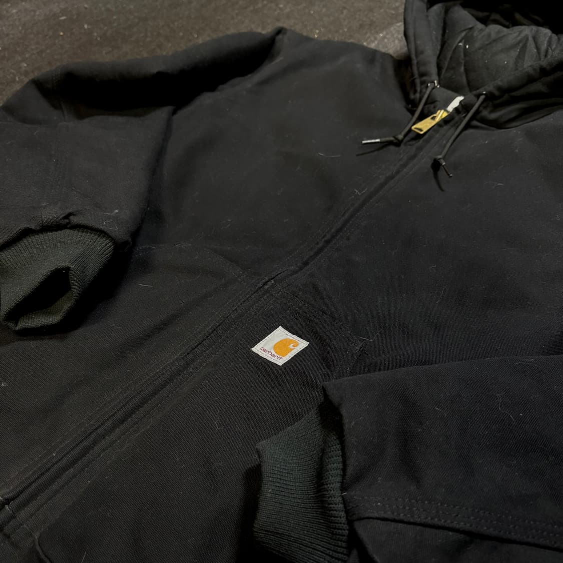 칼하트 블랙 후드 M 상품이미지4