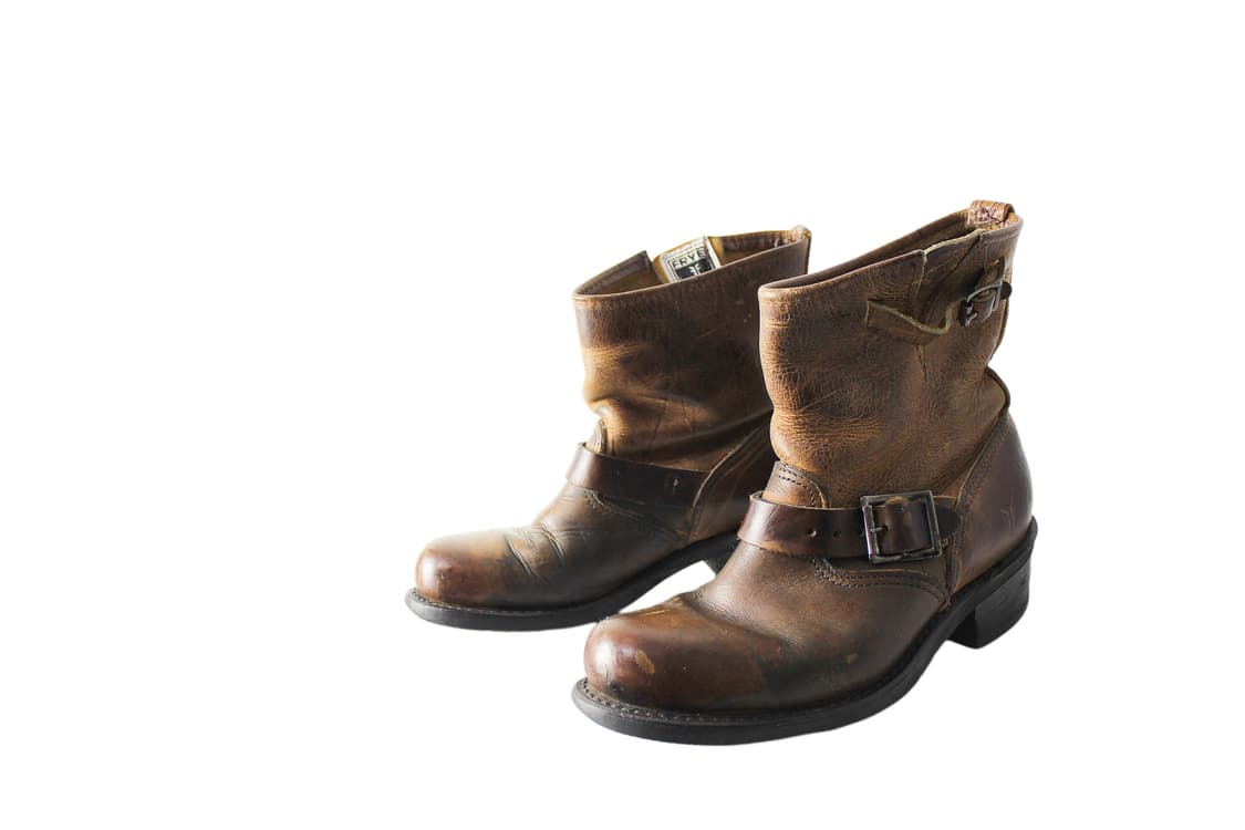 FRYE 프라이 레더 엔지니어 부츠 상품이미지1