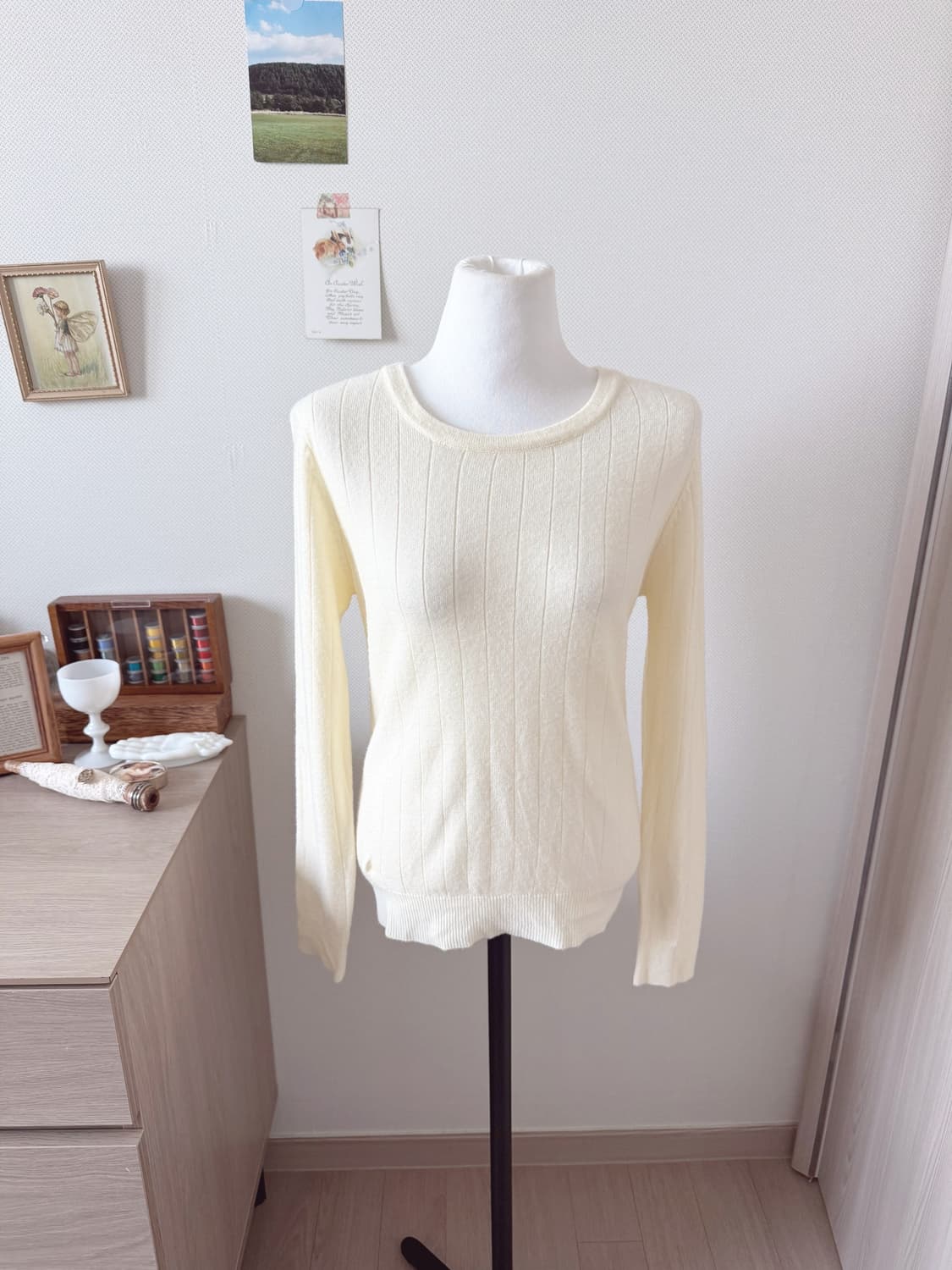 연노랑 니트  상품이미지1