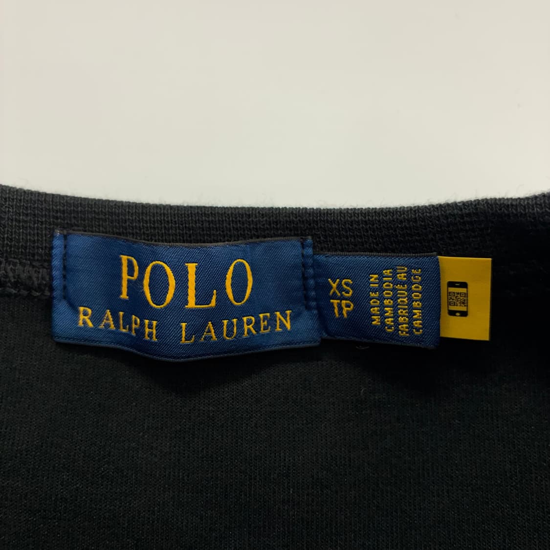 Polo  폴로 랄프로렌 신형자수 블랙 반팔 맨투맨  상품이미지3