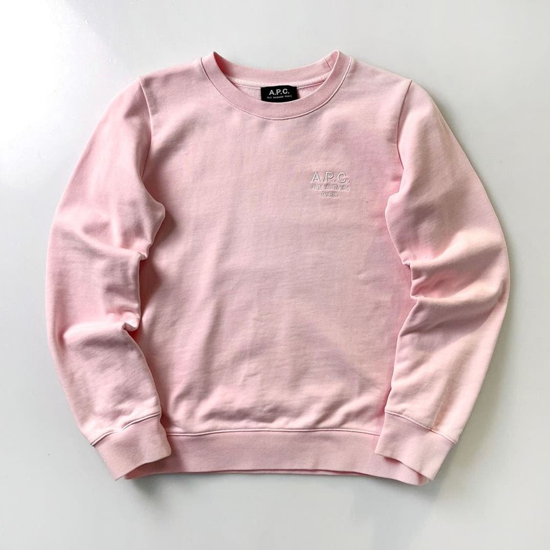 에페쎄 APC 21ss 핑크 맨투맨 PR1654 상품이미지1