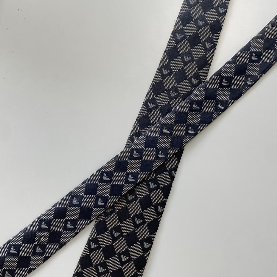 엠포리오 알마니 모노그램 넥타이(ARMANI) 정품 명품7.3cm 상품이미지4