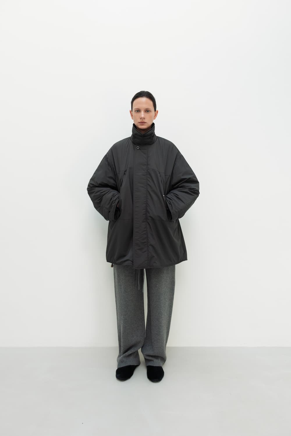 [1회착용] 레이스 rrace 사파리 패디드 점퍼 상품이미지1