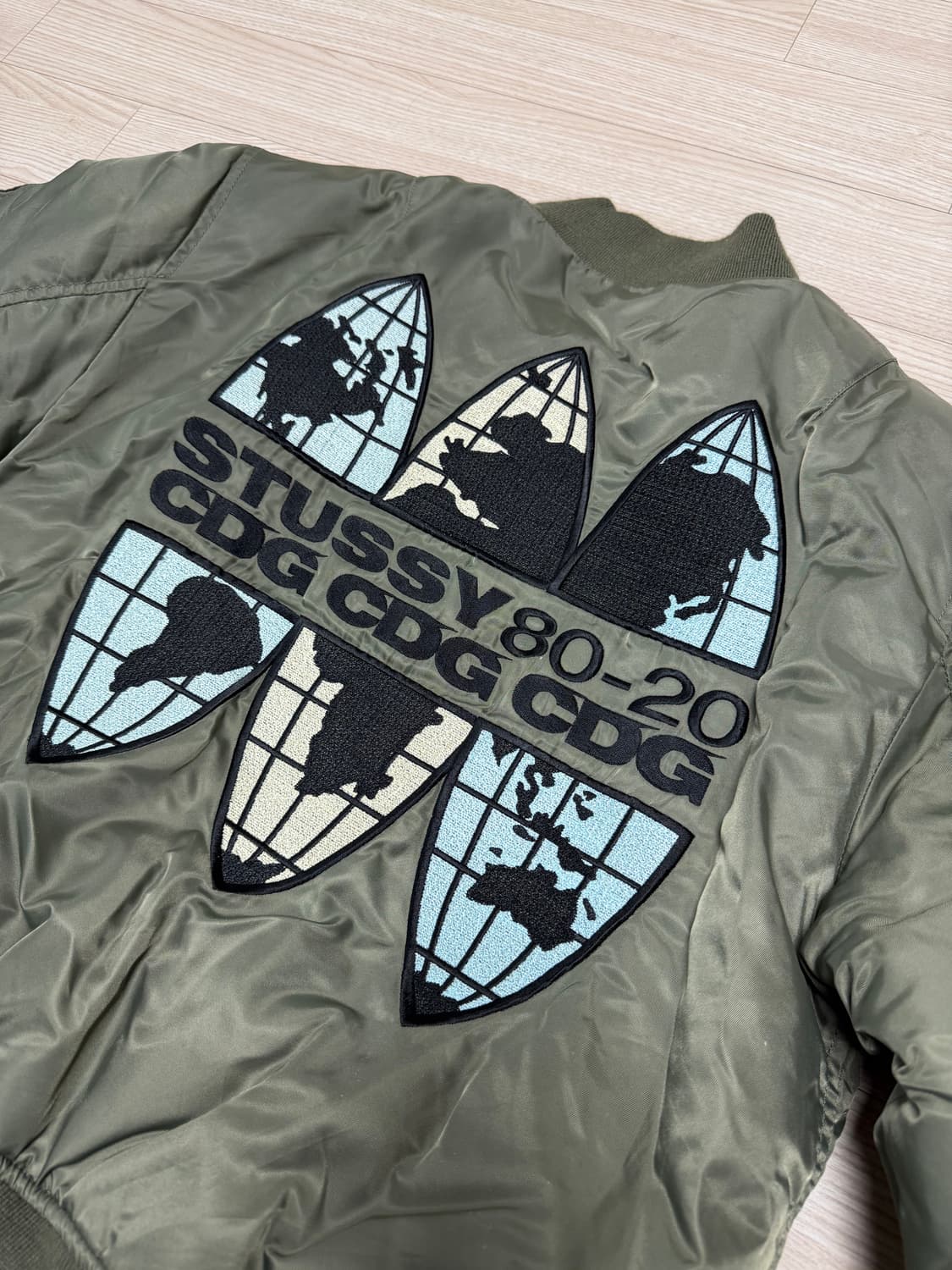 스투시 꼼데 ma1 스몰 상품이미지4