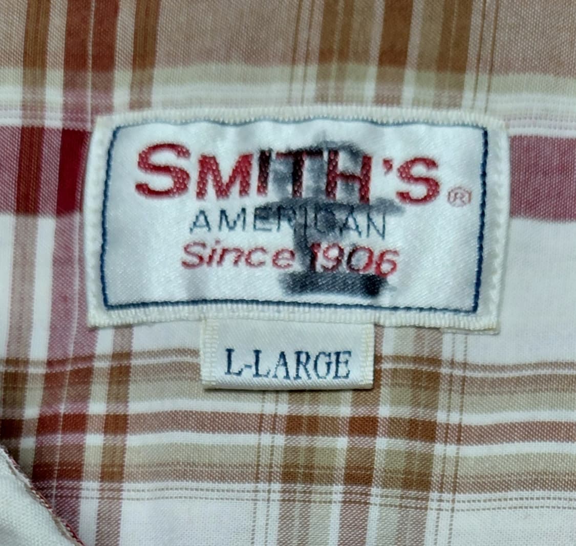 [XL] Smith's American 빈티지 워크 체크 상품이미지5