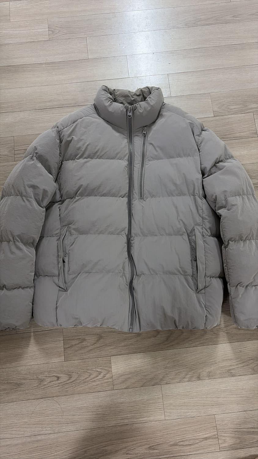 자라 패딩 XXL 퍼플 그레이 상품이미지2