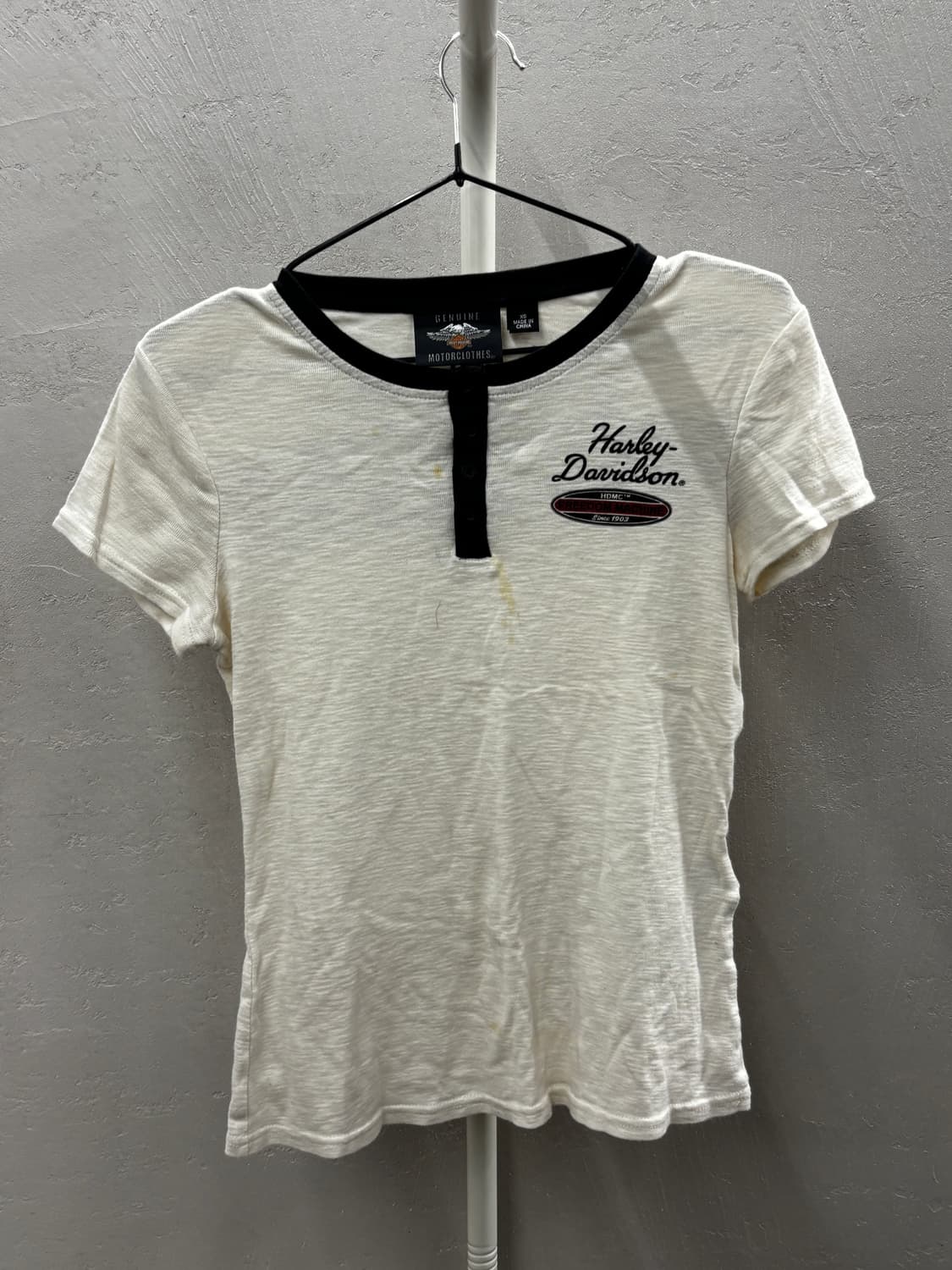 할리 데이비슨 여성 티셔츠 XS 상품이미지2