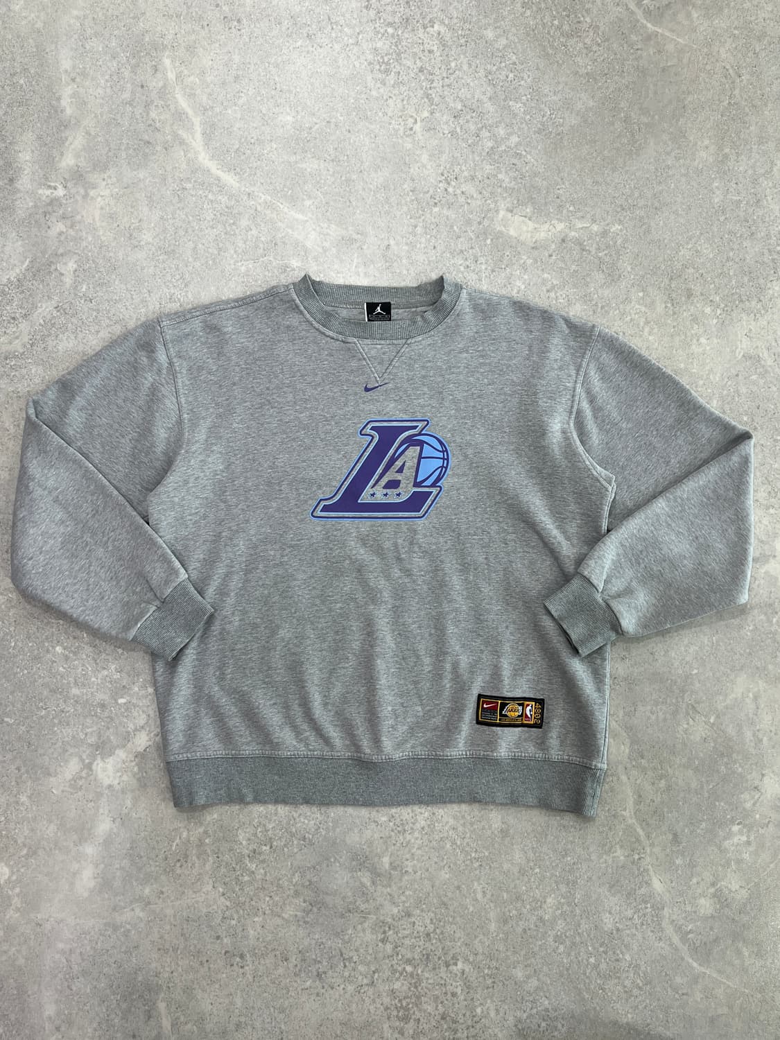 90s 나이키 조던 LA 레이커스 스웻셔츠 XL 상품이미지1