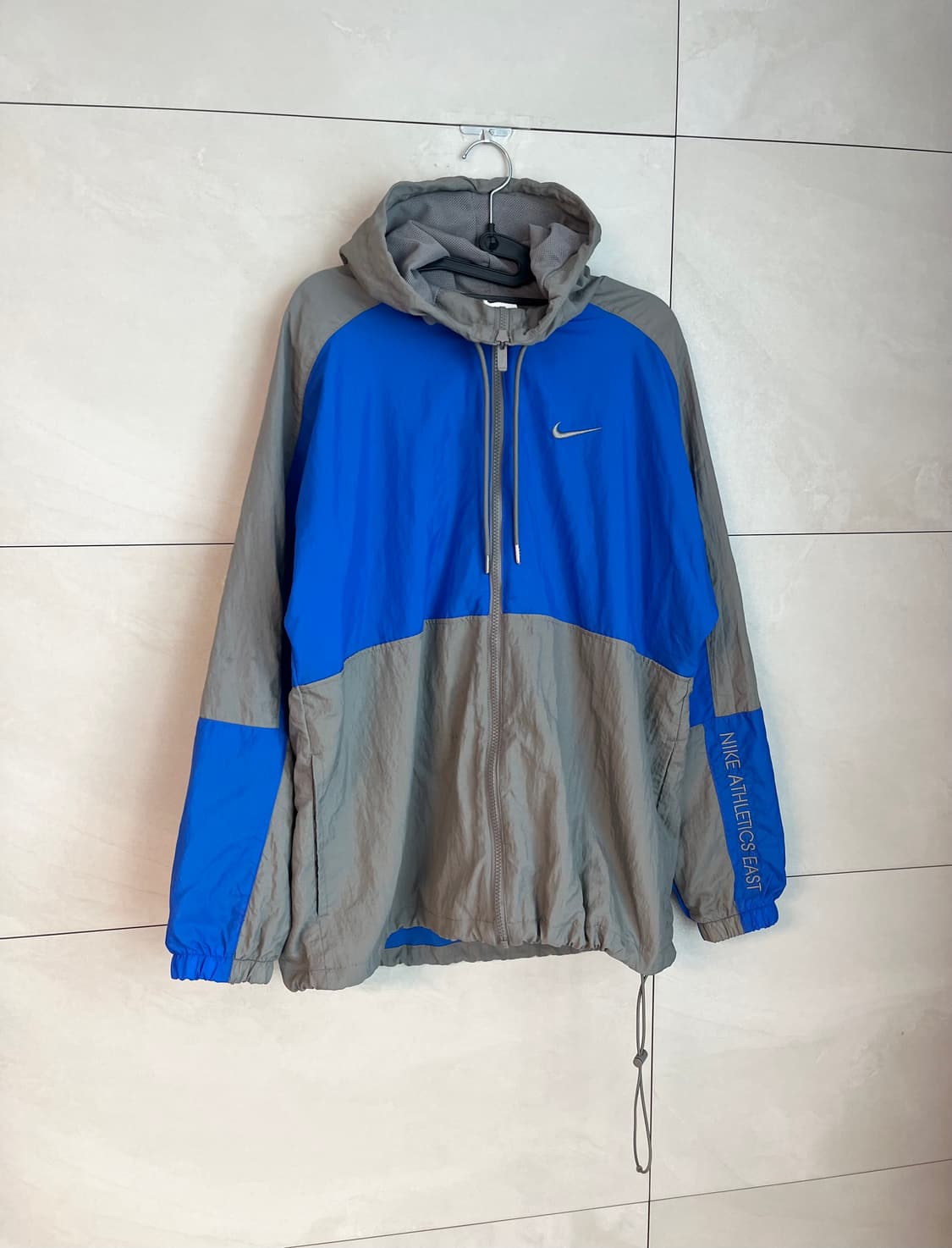 [L/100] 나이키 윈드브레이커 우븐 바람막이 블루/그레이 상품이미지2