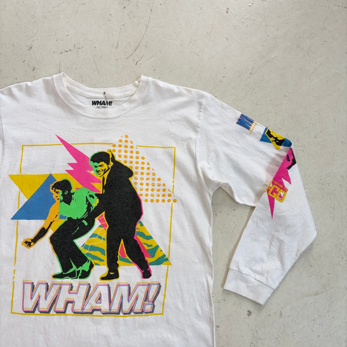 WHAM! 오피셜 빈티지 롱슬리브 M 상품이미지2