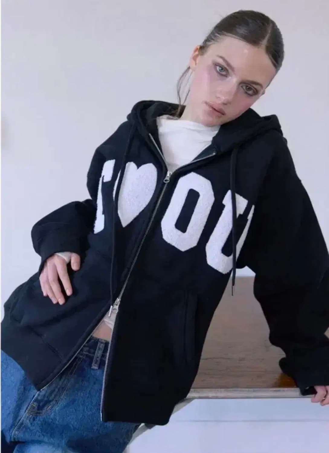 새상품) 더오유 후드집업 상품이미지1