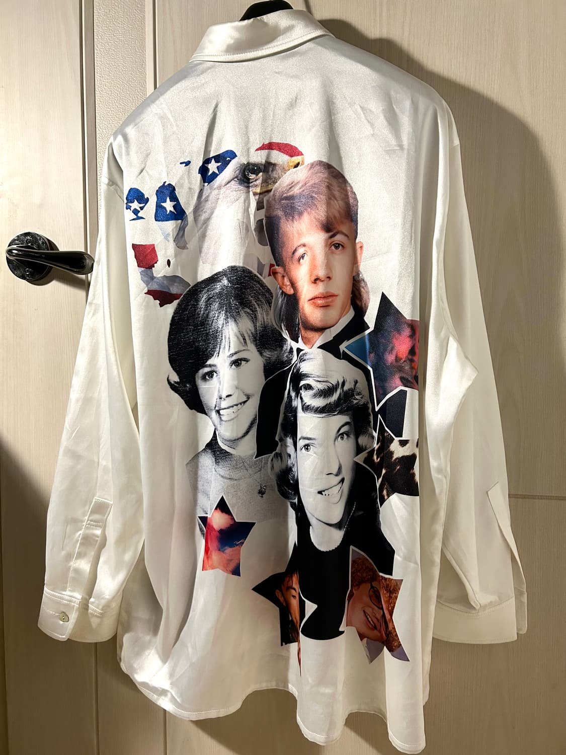 Face Printing Long Sleeve Shirt 상품이미지3