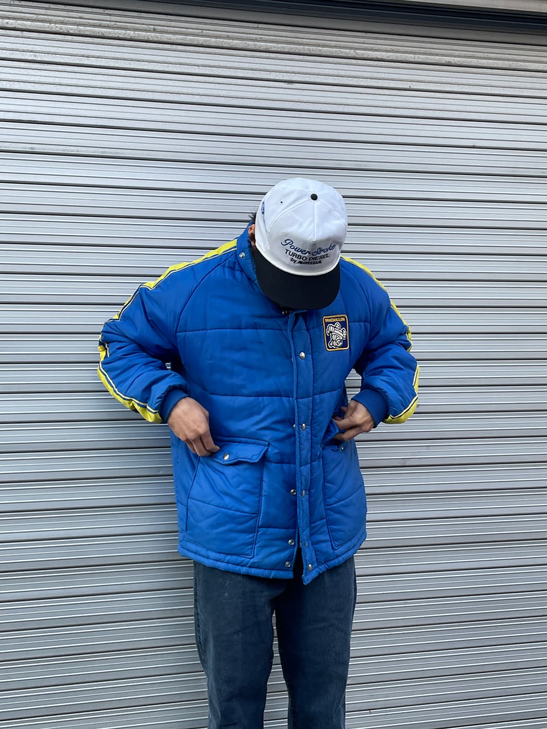 80s Michelin Swingster Puffer Jacket 상품이미지1