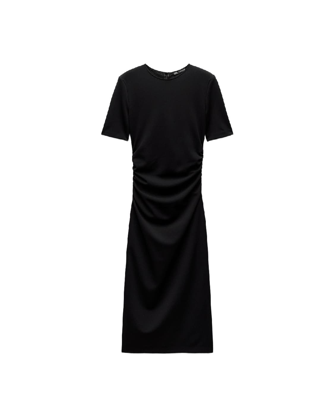 ZARA Draped Shoulder Pad Dress 상품이미지1