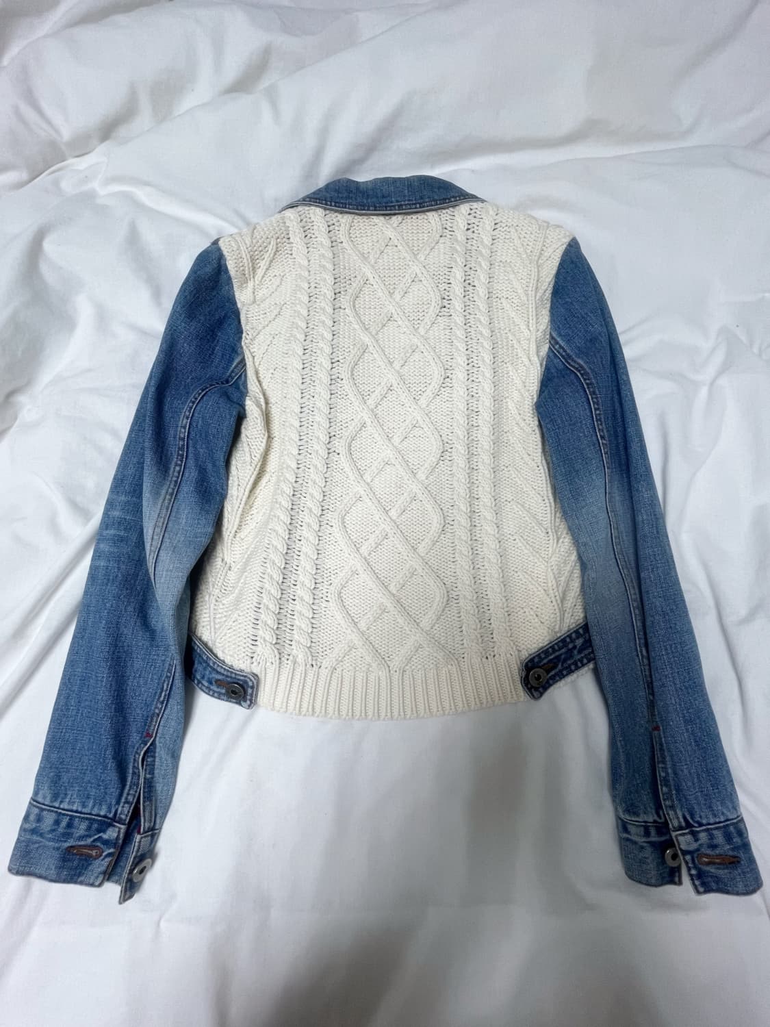 게스 데님 니트 자켓 상품이미지2