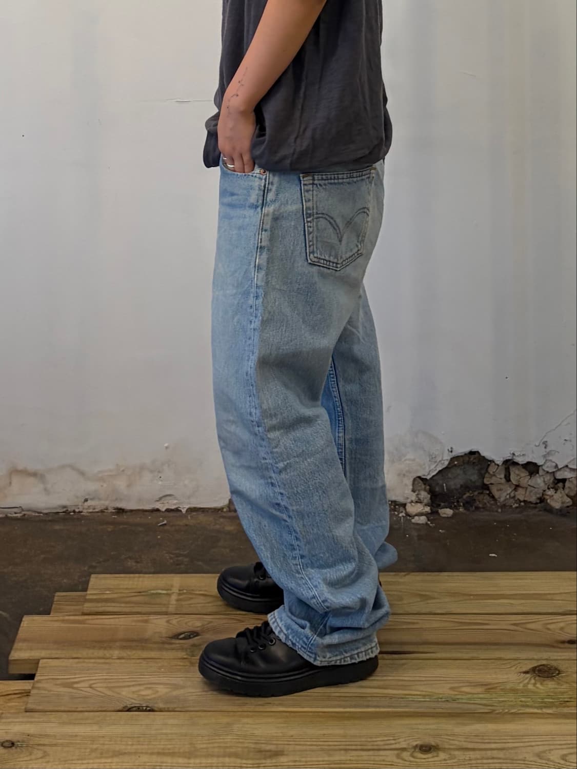 Levi’s 501 빈티지 페이드 데님 팬츠 상품이미지4