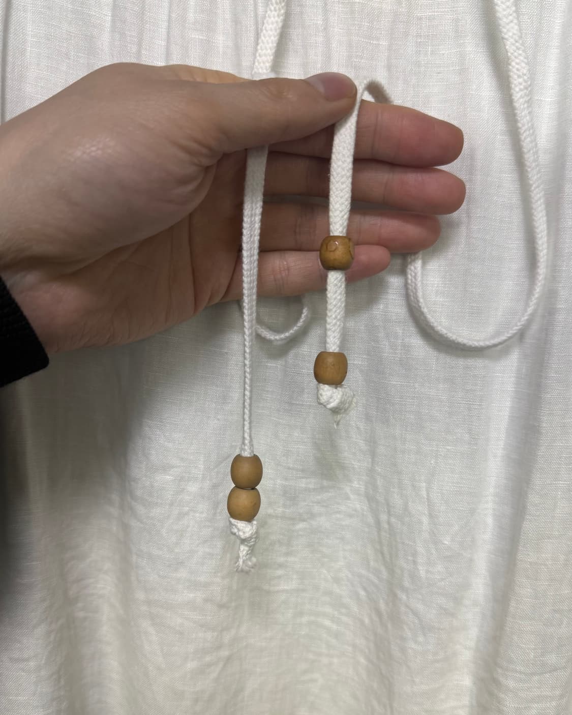 MERONA 린넨 마 캉캉 롱 치마 원피스 에스닉 여름 밴딩 보헤미안 상품이미지4