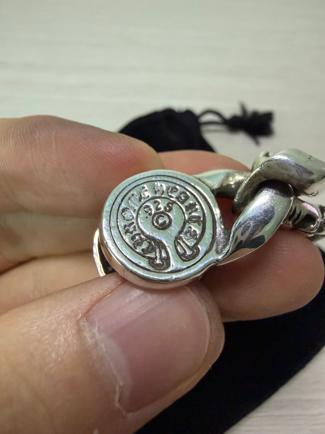 크롬하츠 대거id 팬시 클립 팔찌 상품이미지7