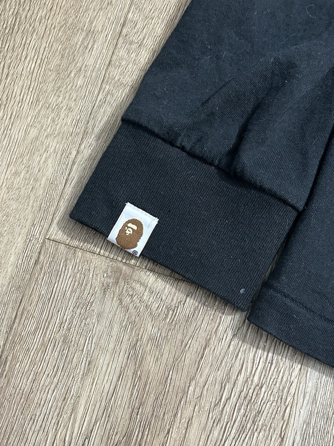 베이프 x 드래곤볼 베이비 마일로 롱슬리브 티셔츠 블랙 XL 상품이미지7