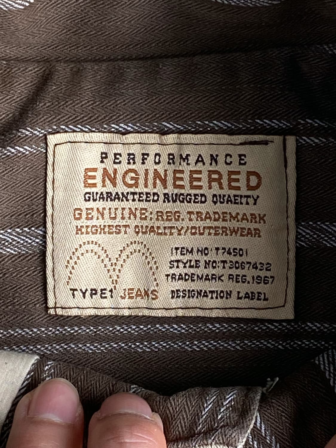 엔지니어드 타입-1 웨스턴 코튼 트러커 자켓  상품이미지7