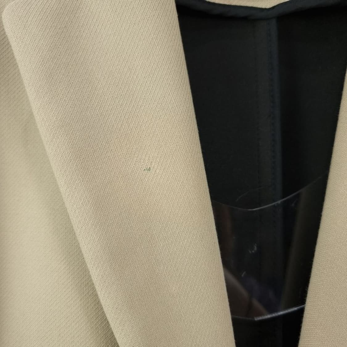 [MSGM] 히든버튼 오버사이즈 모직 롱 코트 베이지 P01564 상품이미지8