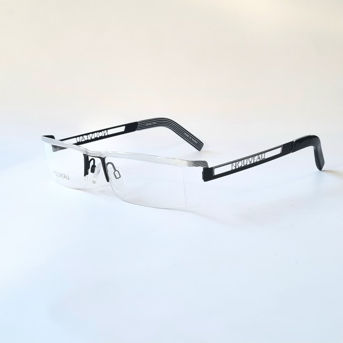 데드스탁  긱시크 유니크한 반무테 안경테 122 상품이미지4