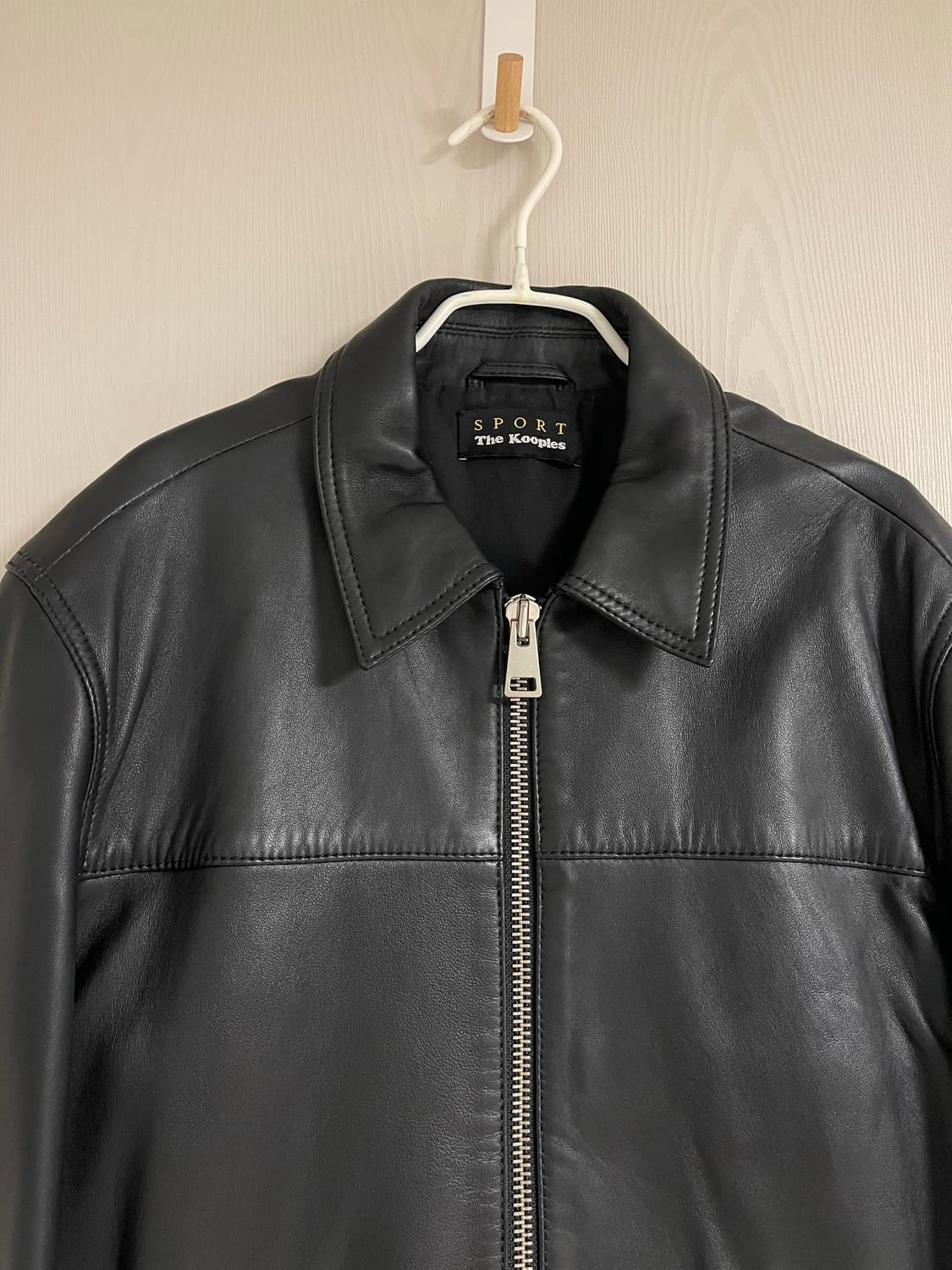 더 쿠플스(The Kooples) 램스킨 양가죽 싱글 자켓 97 상품이미지4