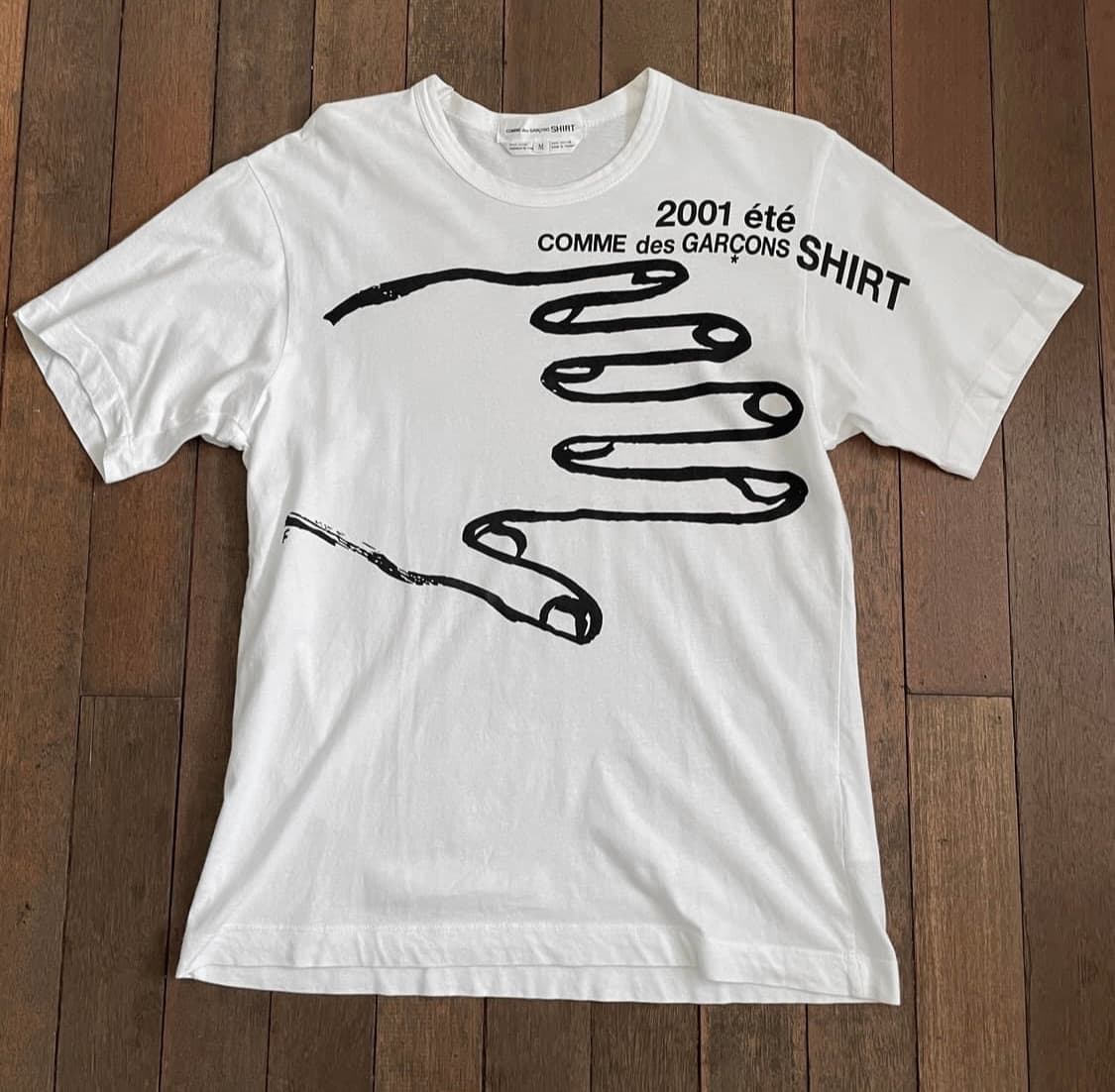 comme des garcons shirt 2001 아카이브 반팔 티셔츠 상품이미지2
