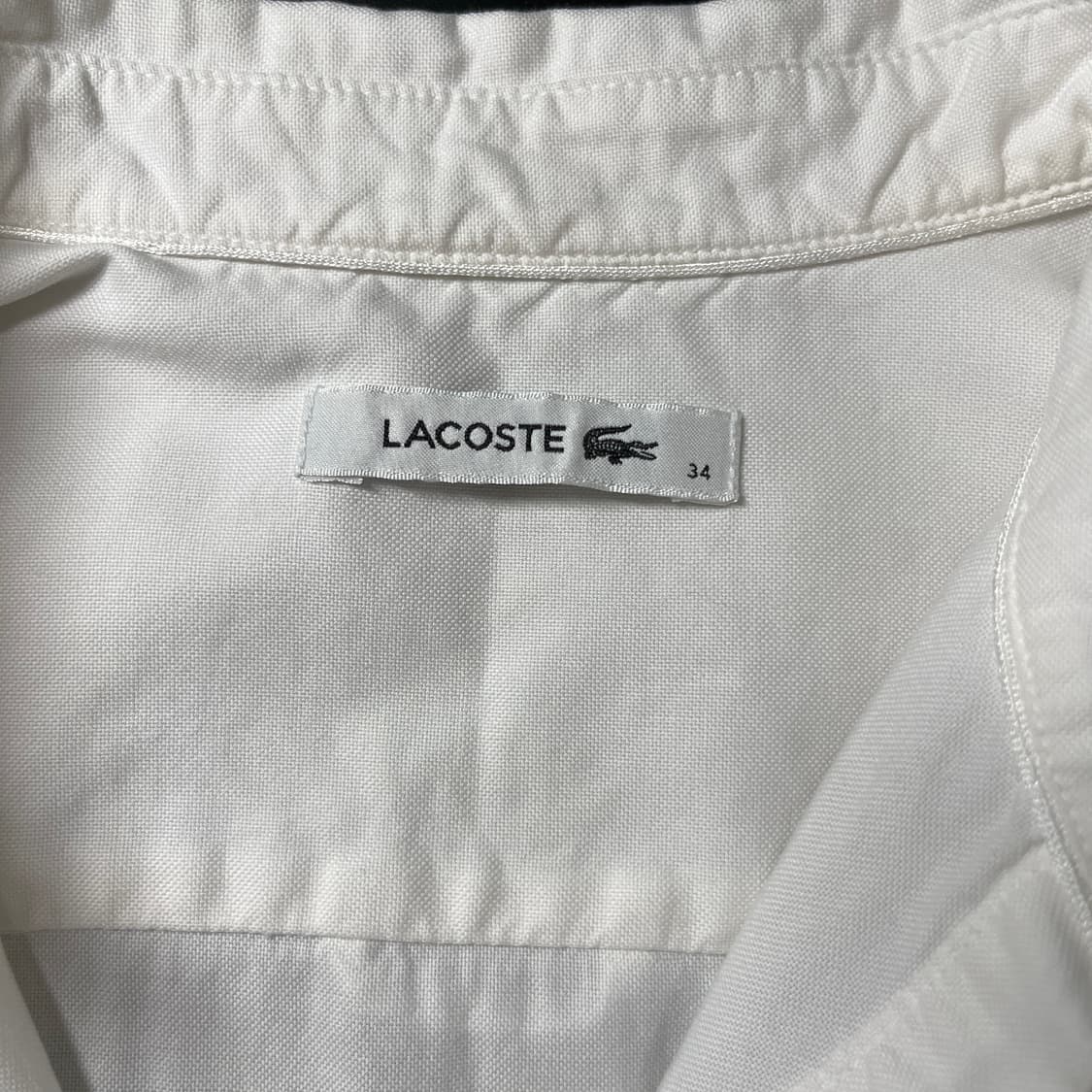 라코스테 셔츠 원피스 상품이미지5