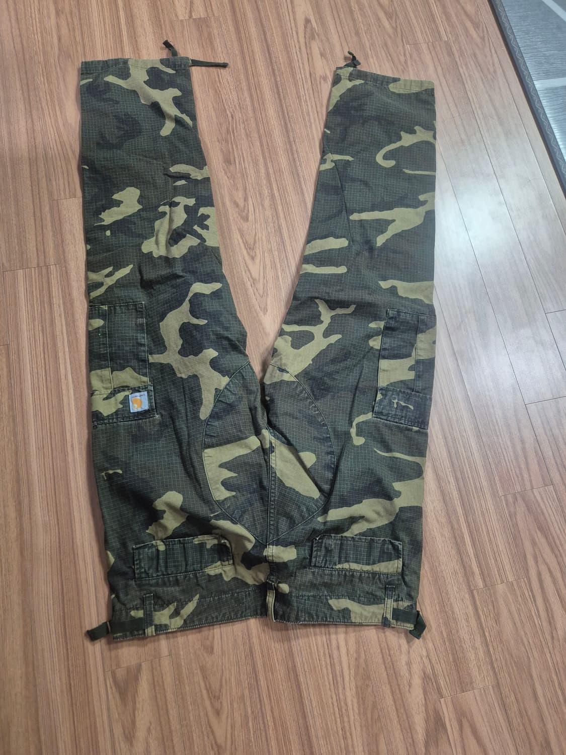 칼하트 카모카고바지34ㅡ32 상품이미지4