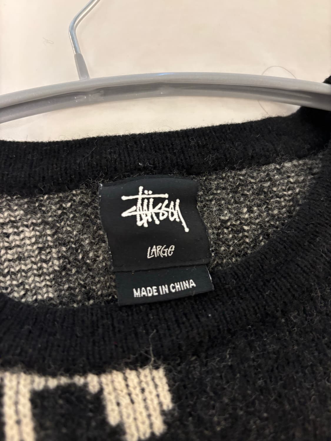 스투시 라지 올드 달러싸인 스웨터 롱슬리브 상품이미지3