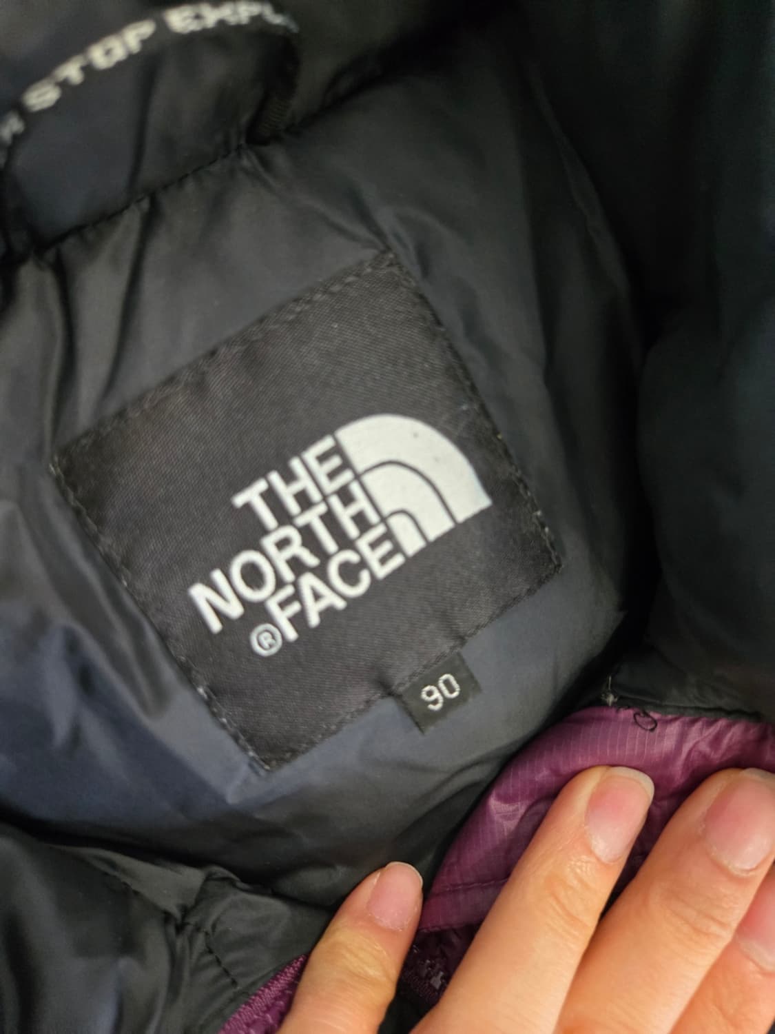 노스페이스 눕시 700 패딩조끼 S 상품이미지3