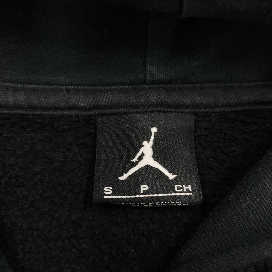 조던 블랙 믹스 컬러 빅로고 후드티 상품이미지3