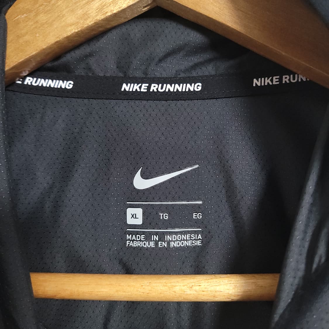 (XL) NIKE 나이키 런닝 블랙 후드 자켓 집업 상품이미지2