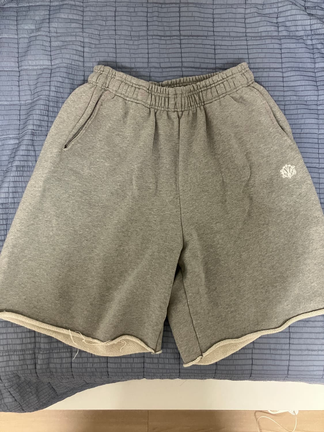 이니어 헤비웨이트 스웻 쇼츠 블랙, 그레이 innir 상품이미지2