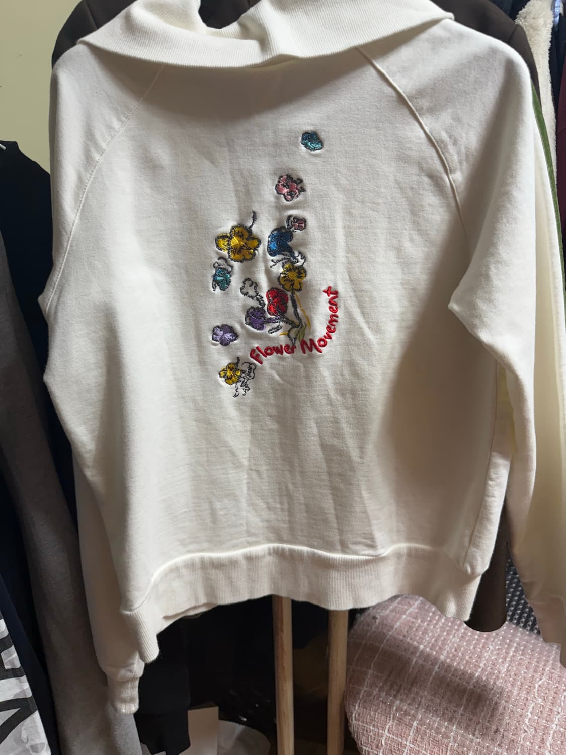 빈티지 흰색 져지 상품이미지2