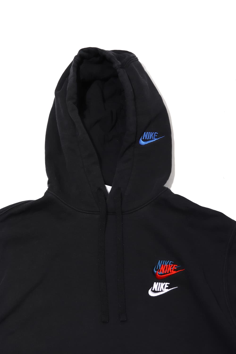 NIKE 스우시 멀티로고 후드티셔츠 size L 상품이미지3