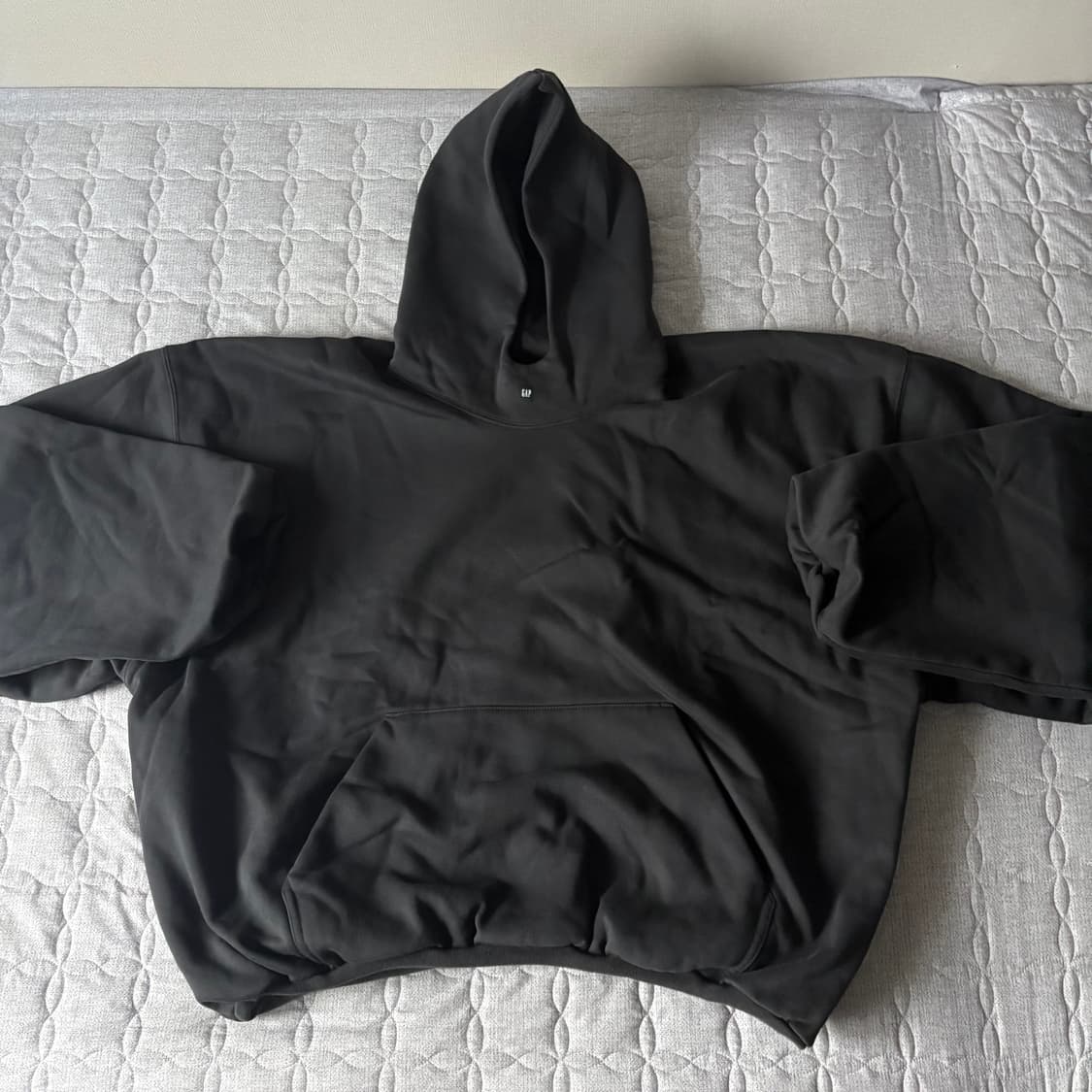 이지갭 발렌시아가 로고후디 블랙 m 상품이미지1