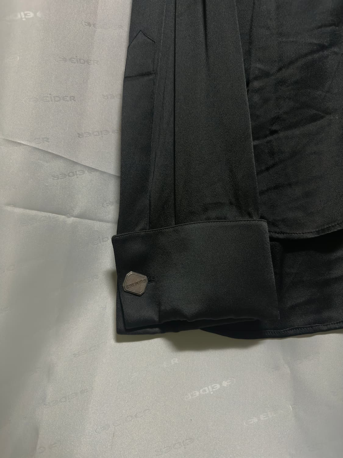 발렌시아가 이브닝 셔츠 블랙 상품이미지2