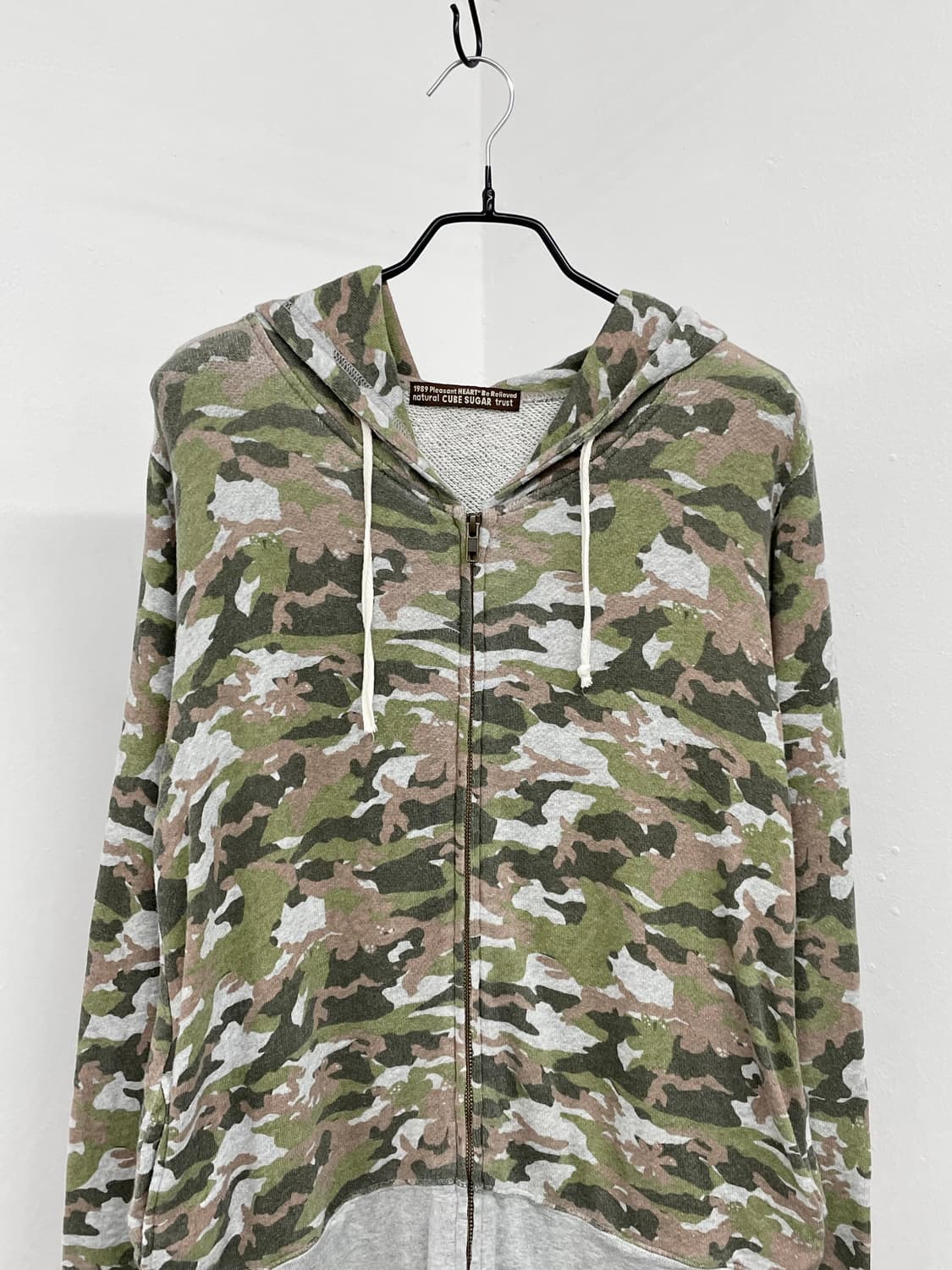 y2k 카모 후드집업 상품이미지5